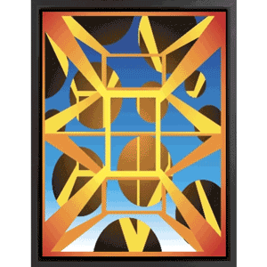 Interpolation – AR Art Print on Canvas