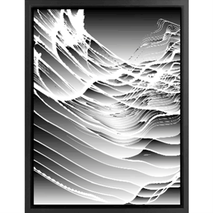 Post-Chromatic – AR Art Print on Canvas