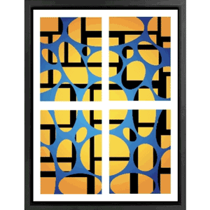 Quadrality – AR Art Print on Canvas