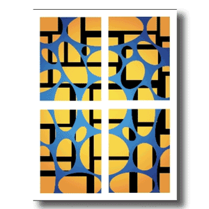 Quadrality – AR Art Print on Aluminum