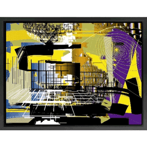 Thoughtwaves – AR Art Print on Canvas