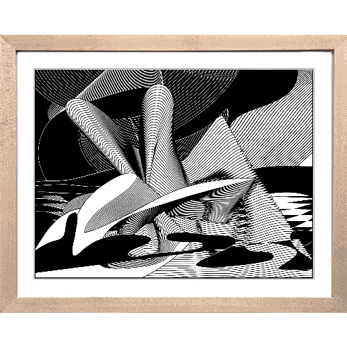 Transcape – AR Art Print on Paper