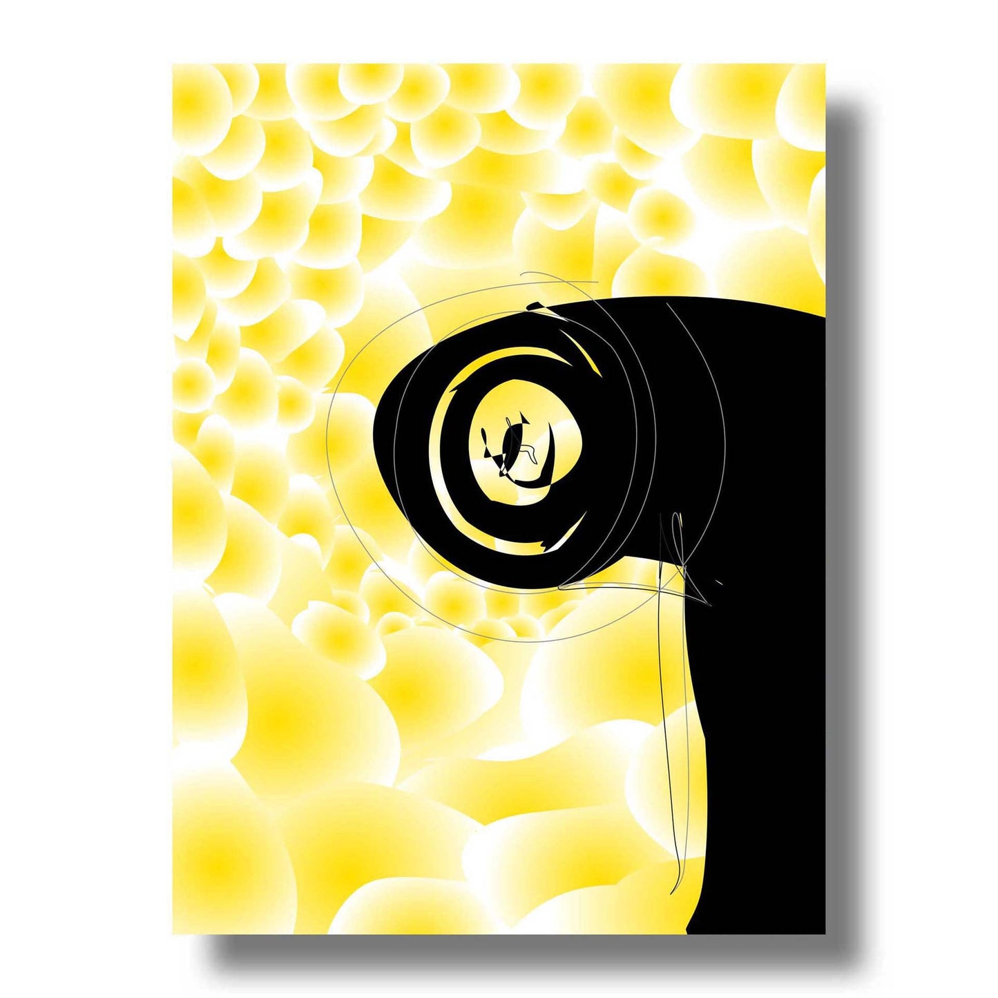 Antimatter Augmented Reality Aluminum Print - Metagraphs - Augmented Reality Art Prints