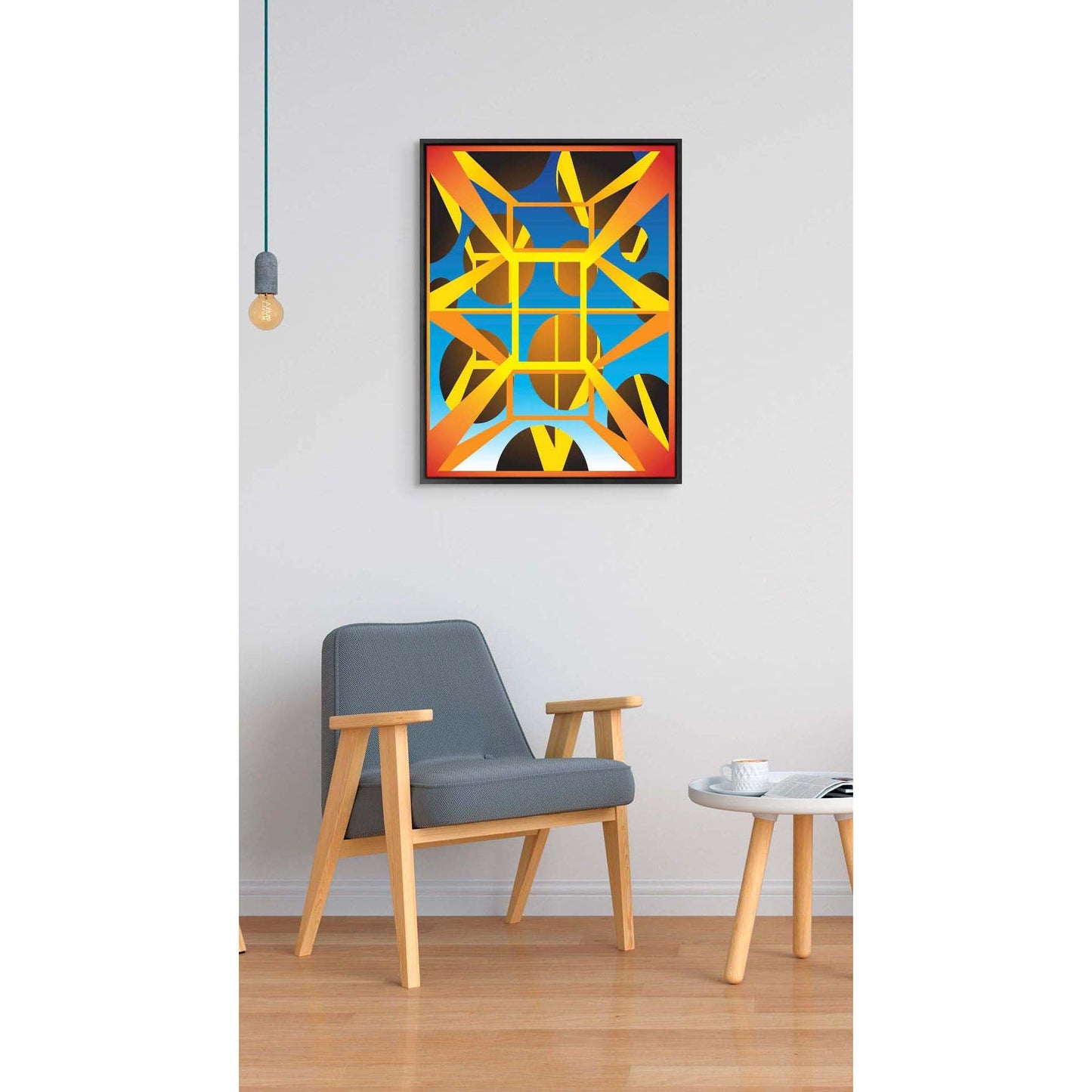 Interpolation Canvas AR Art Print - Metagraphs - Augmented Reality Art Prints