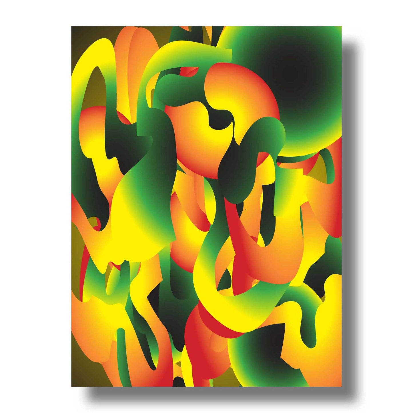 Organic Gravity – AR Art Print on Aluminum