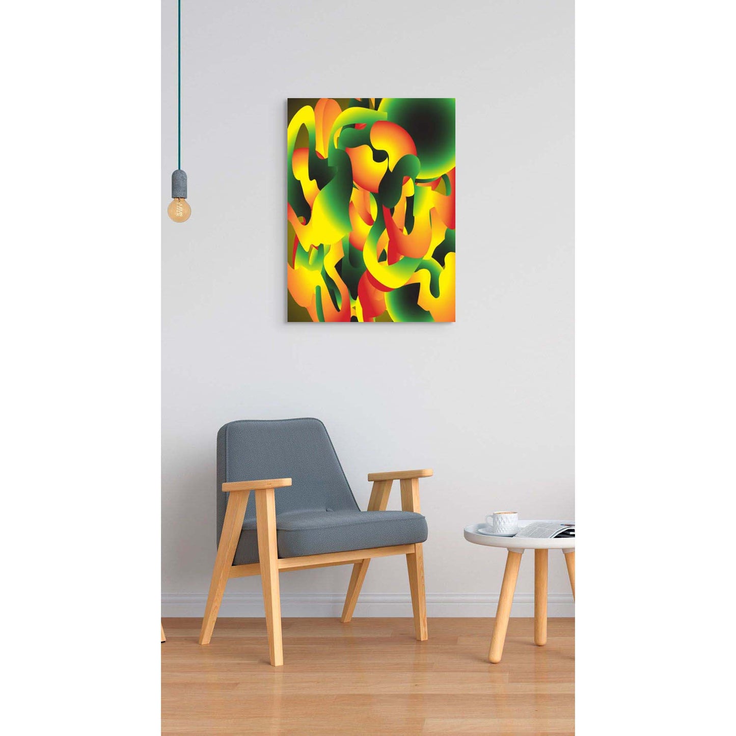Organic Gravity – AR Art Print on Aluminum