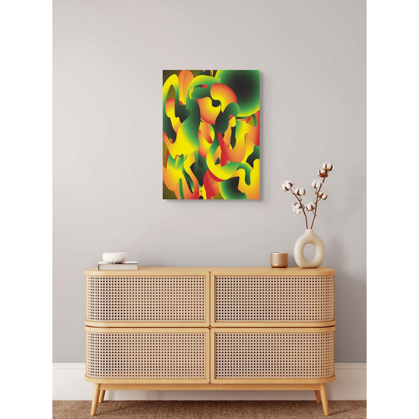 Organic Gravity – AR Art Print on Aluminum