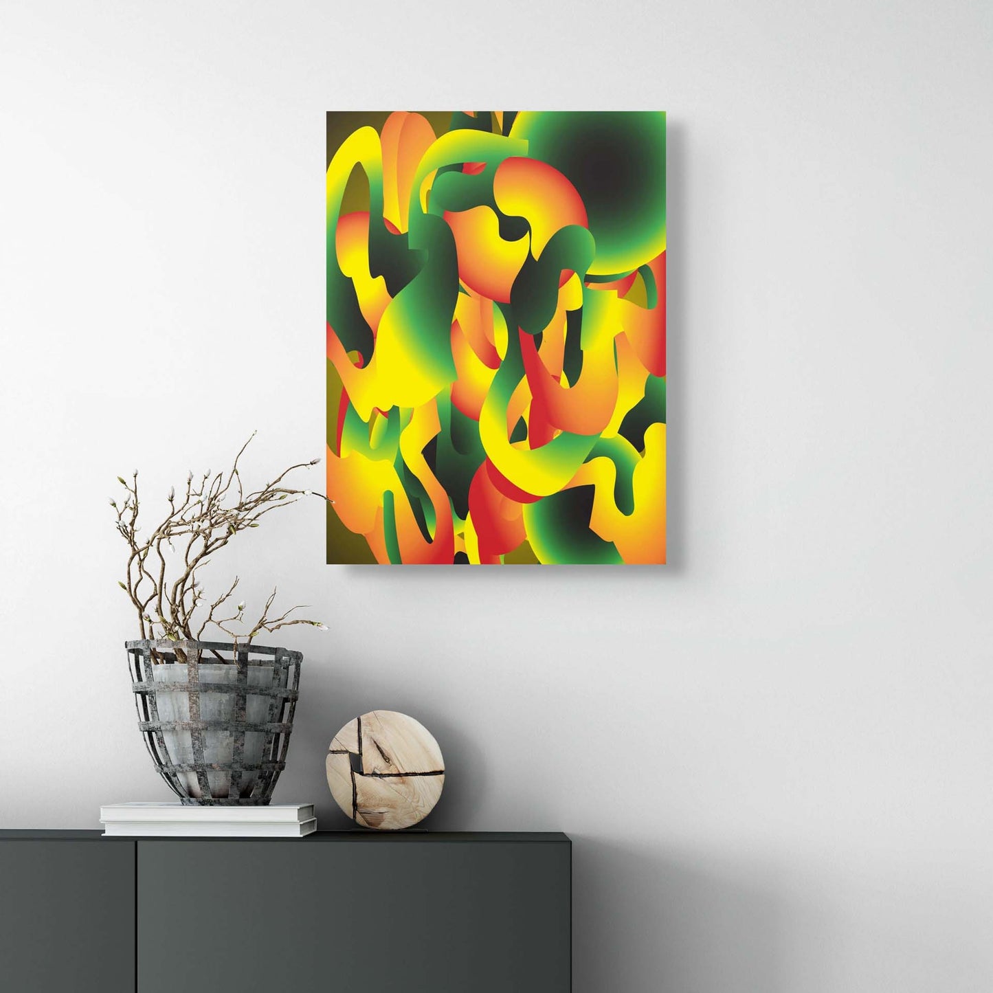 Organic Gravity – AR Art Print on Aluminum