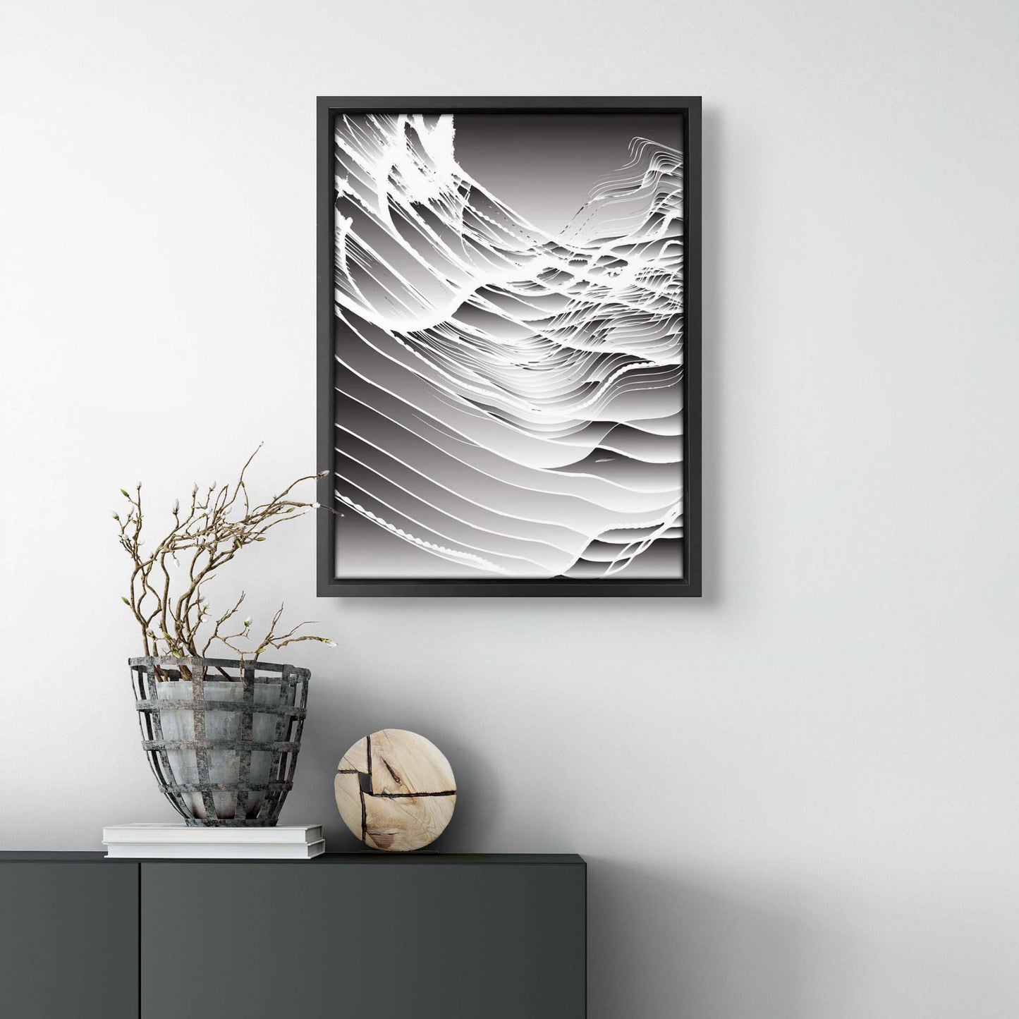 Post-Chromatic – AR Art Print on Canvas