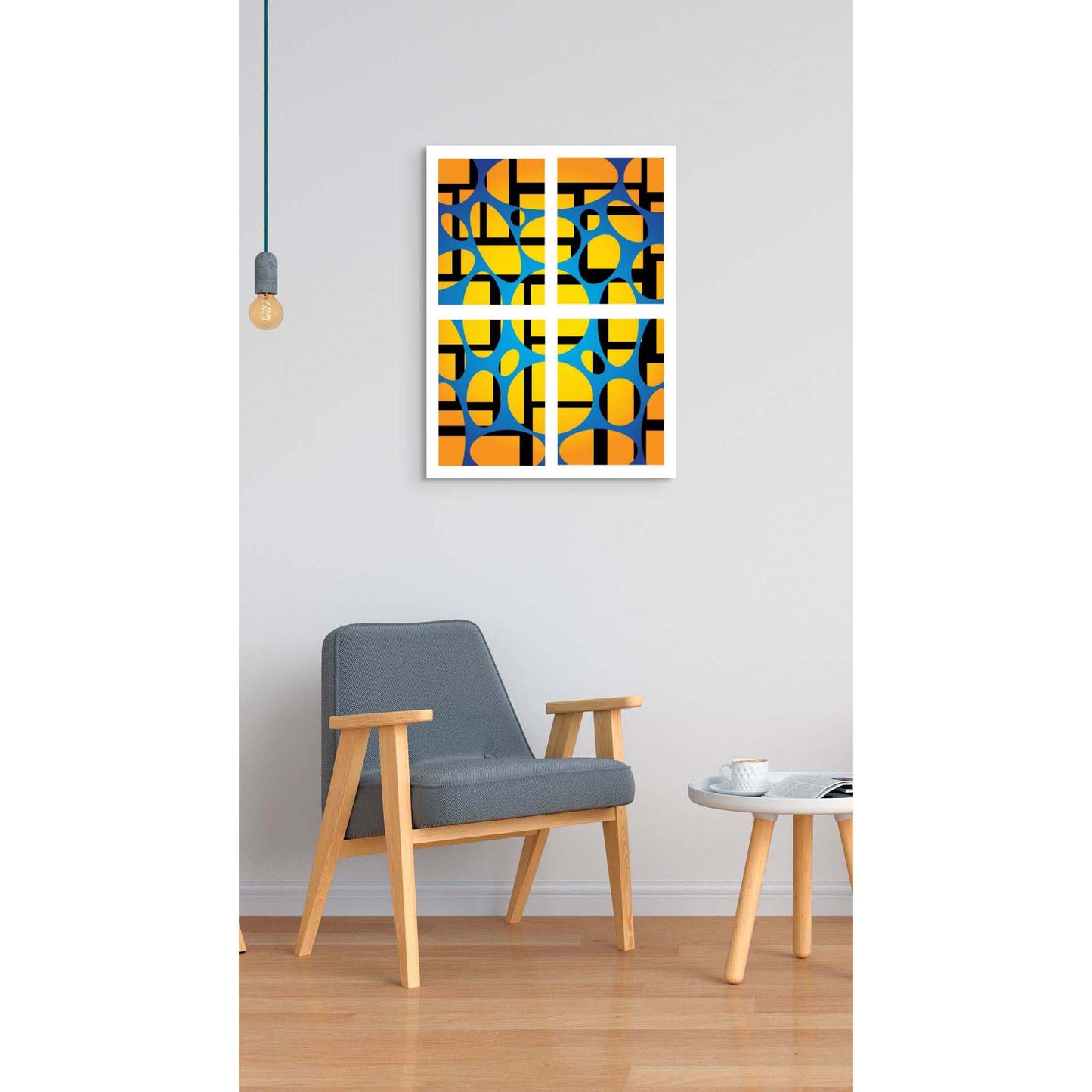 Quadrality – AR Art Print on Aluminum