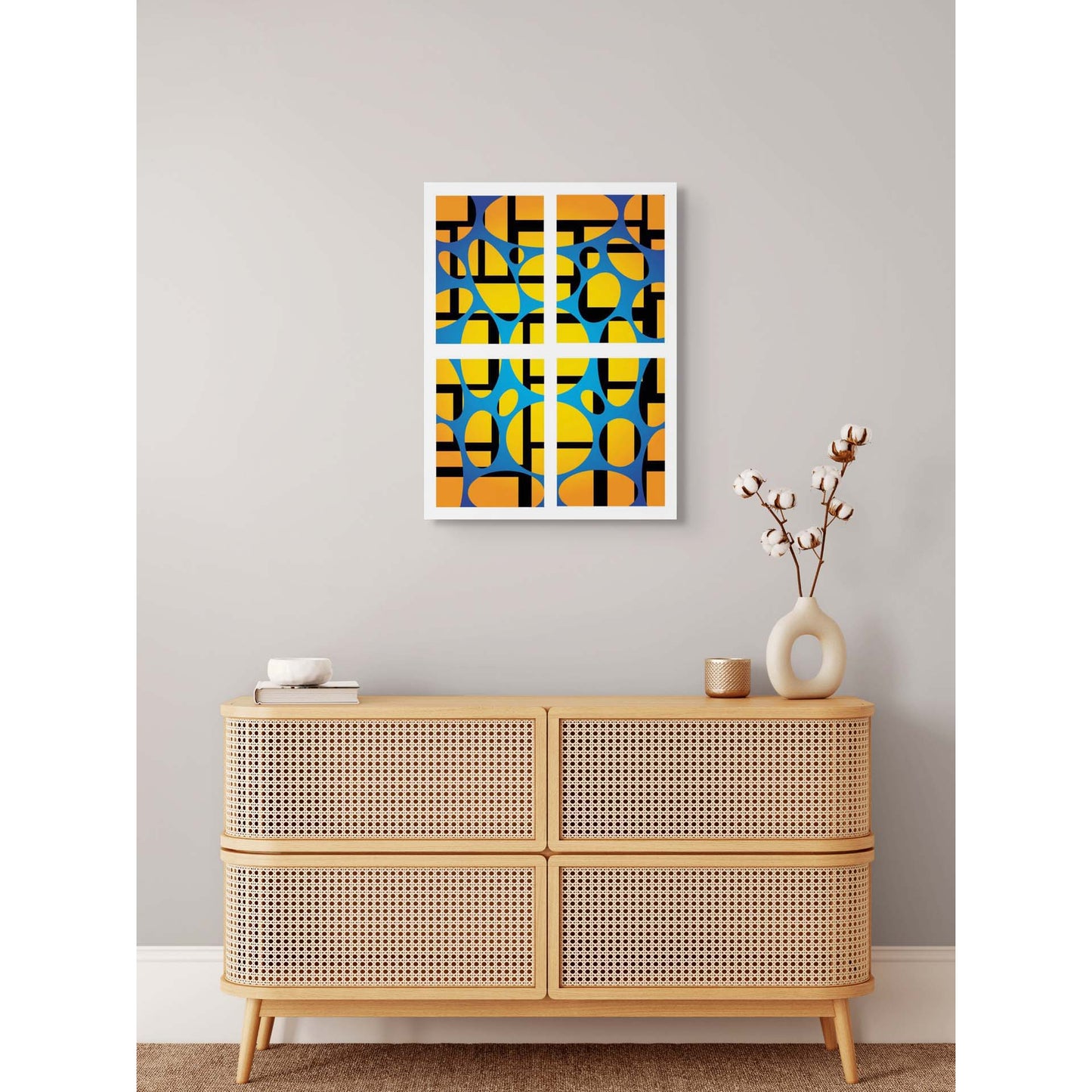 Quadrality – AR Art Print on Aluminum