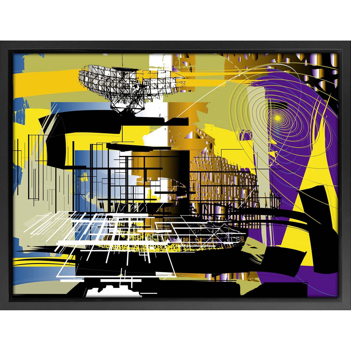 Thoughtwaves – AR Art Print on Canvas