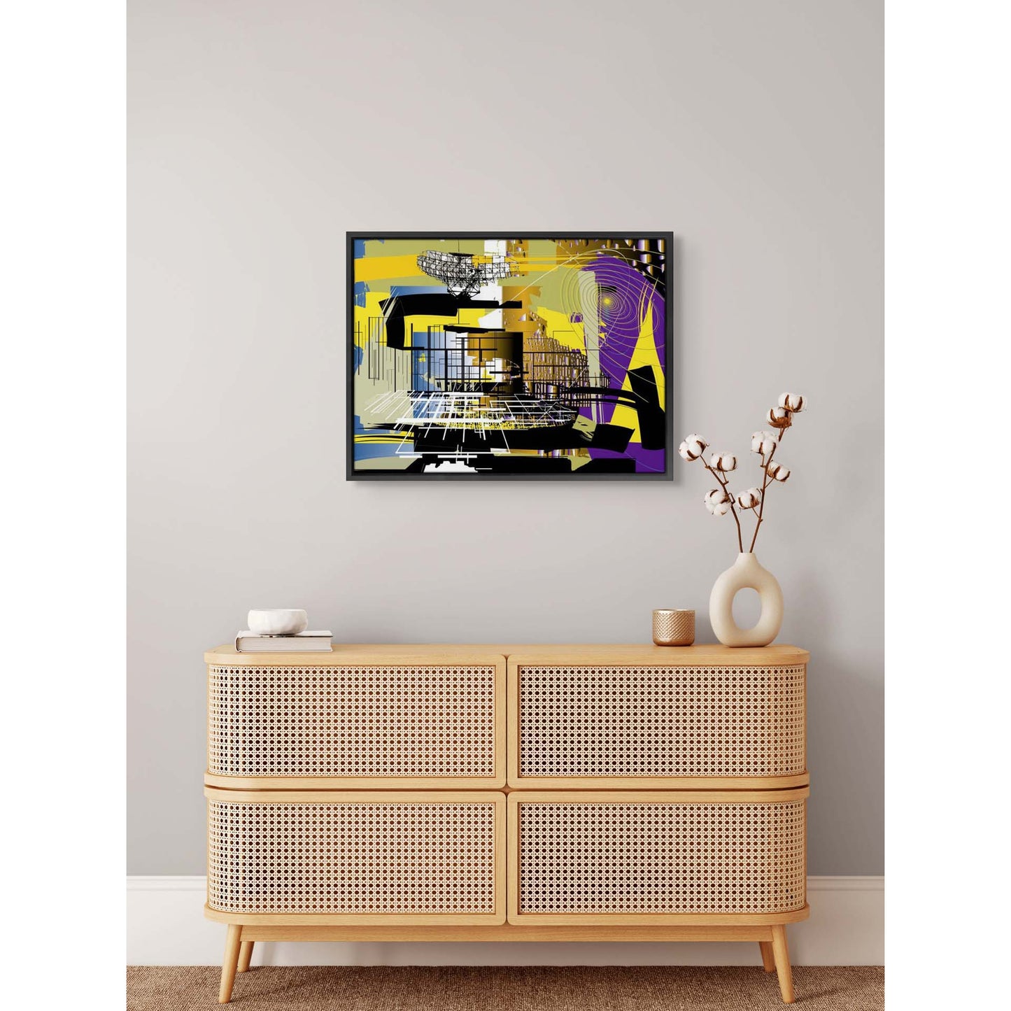Thoughtwaves – AR Art Print on Canvas