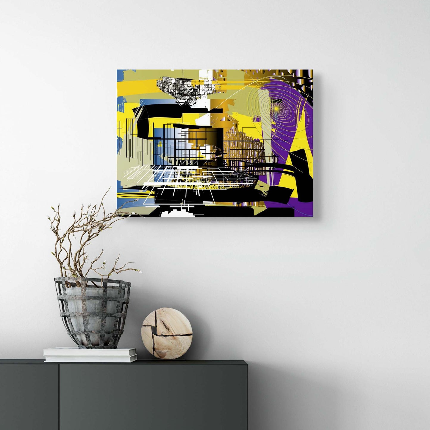Thoughtwaves – AR Art Print on Canvas