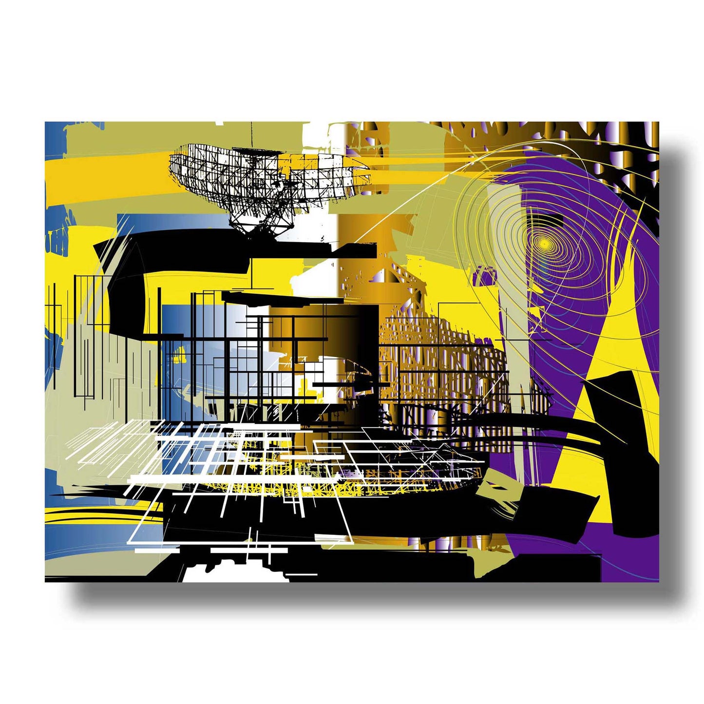 Thoughtwaves – AR Art Print on Aluminum