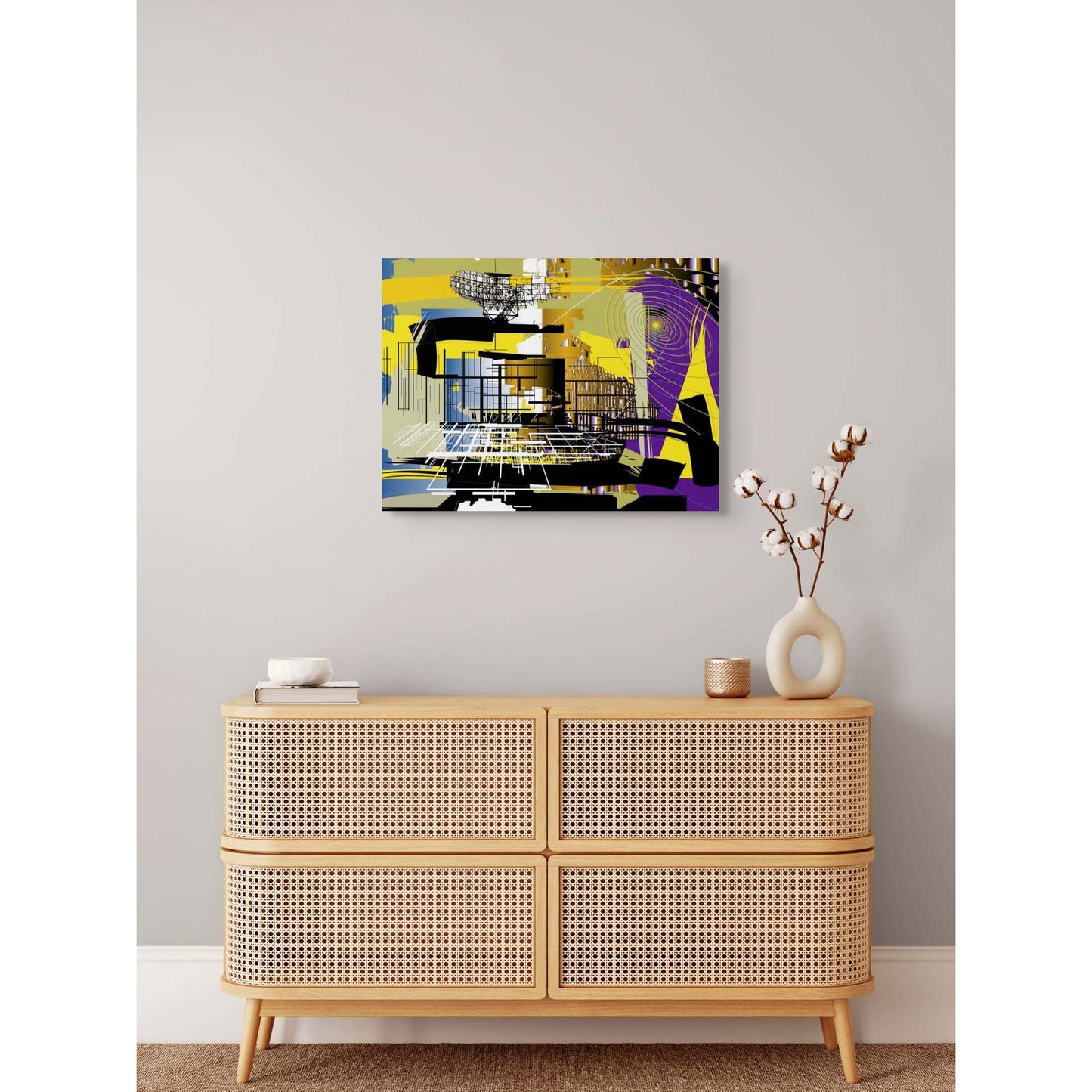 Thoughtwaves – AR Art Print on Aluminum