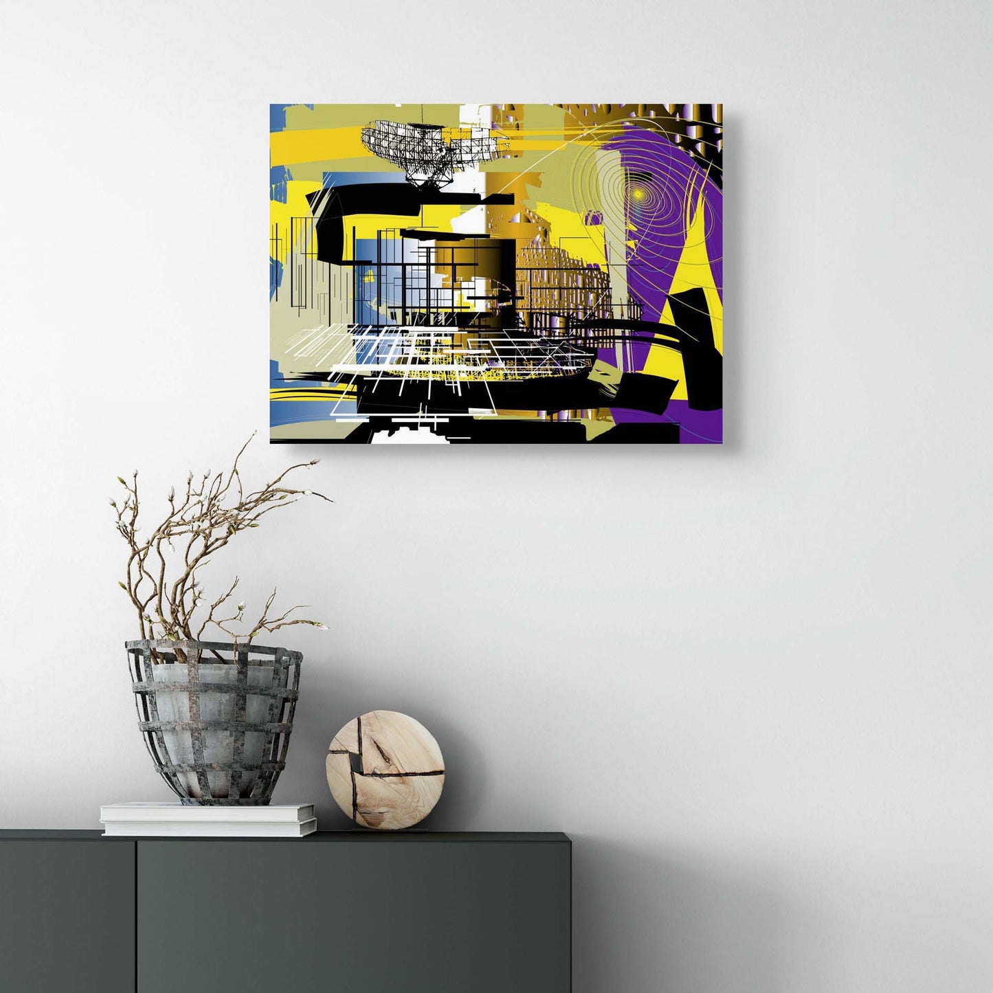 Thoughtwaves – AR Art Print on Aluminum