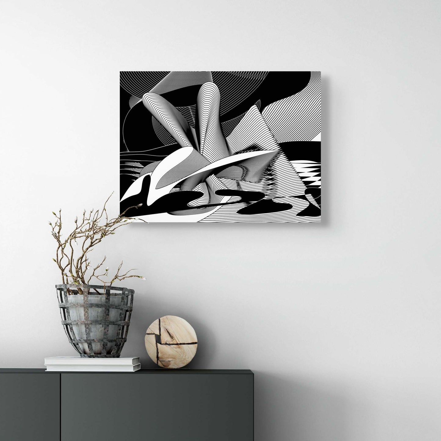 Transcape – AR Art Print on Canvas