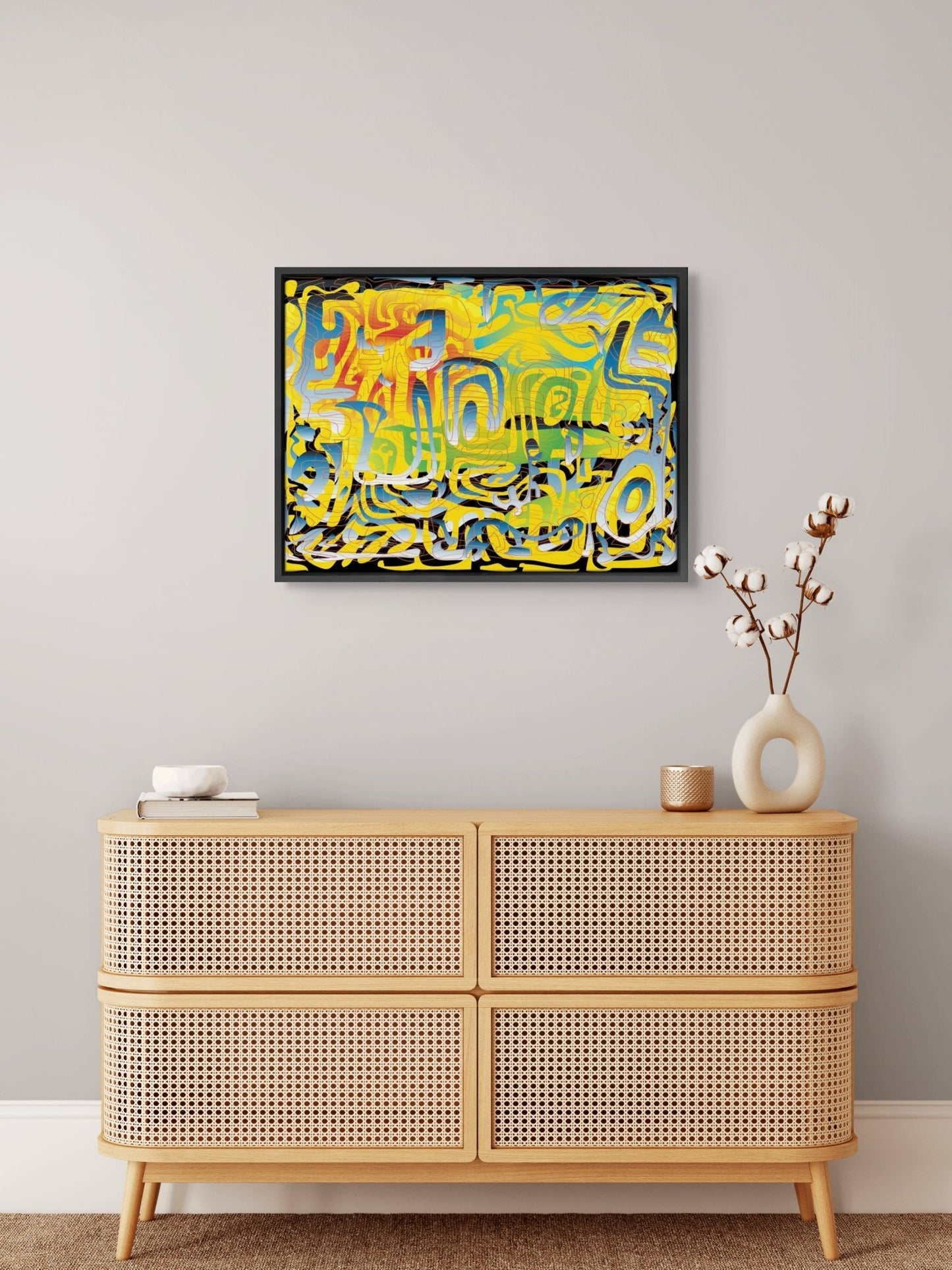 Urbanite Augmented Reality Canvas Print - Metagraphs - Augmented Reality Art Prints