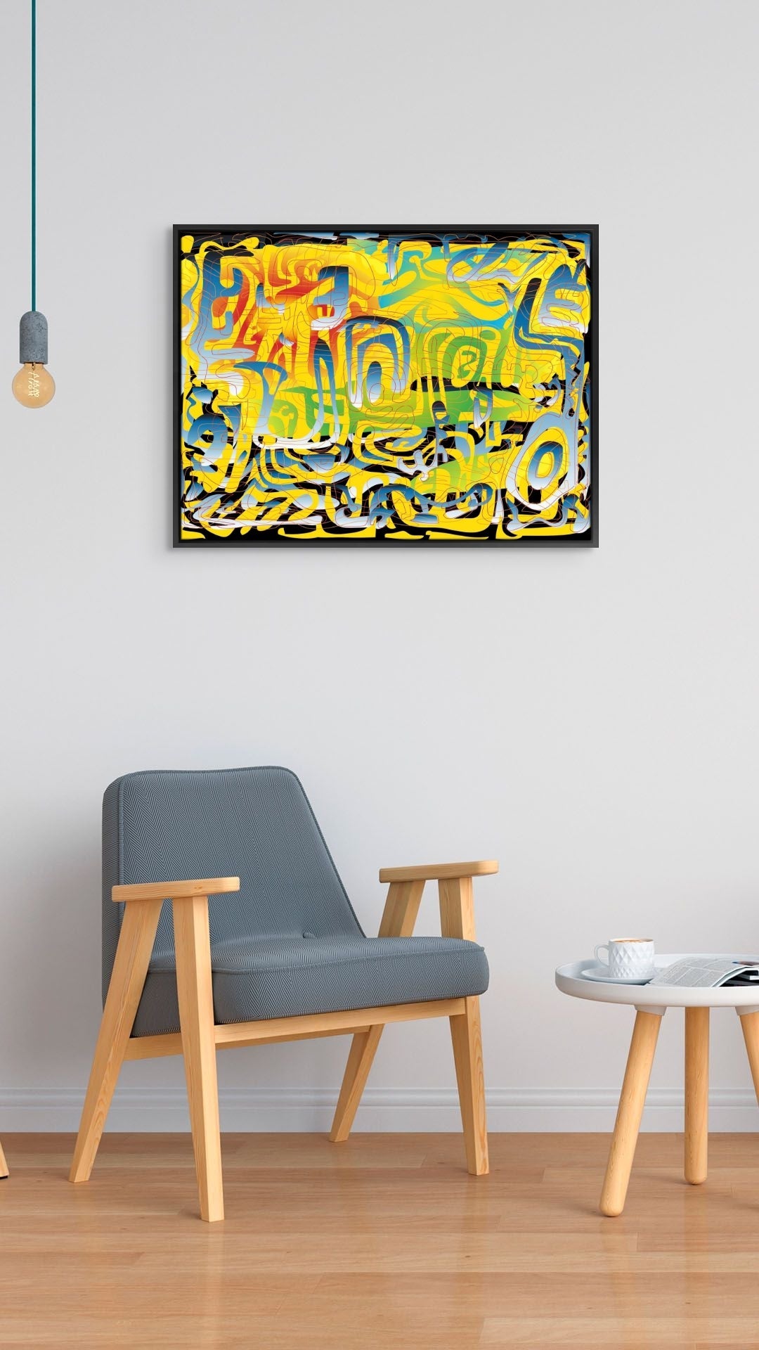 Urbanite Augmented Reality Canvas Print - Metagraphs - Augmented Reality Art Prints