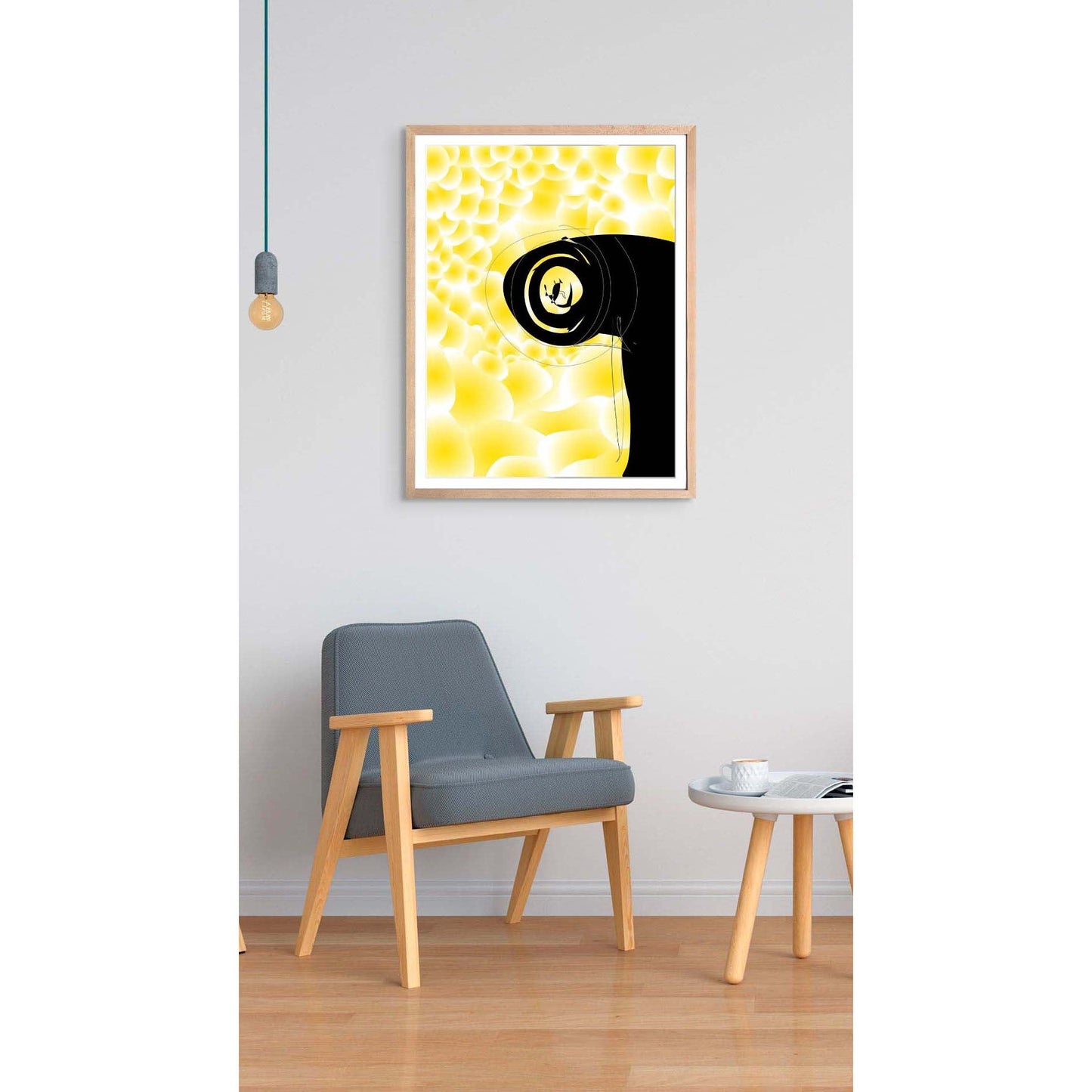 Antimatter Framed Augmented Reality Art Print - Metagraphs - Augmented Reality Art Prints