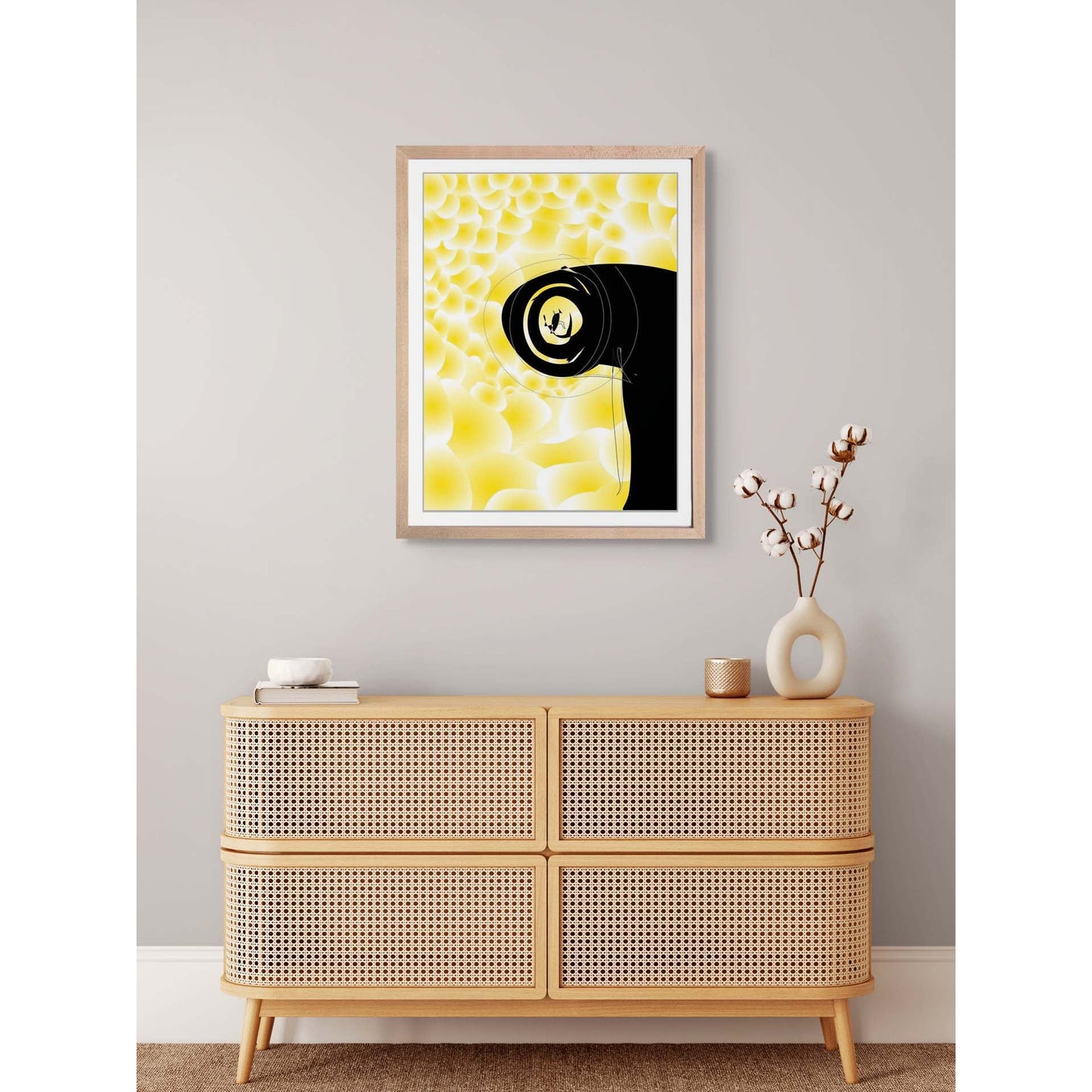 Antimatter Framed Augmented Reality Art Print - Metagraphs - Augmented Reality Art Prints