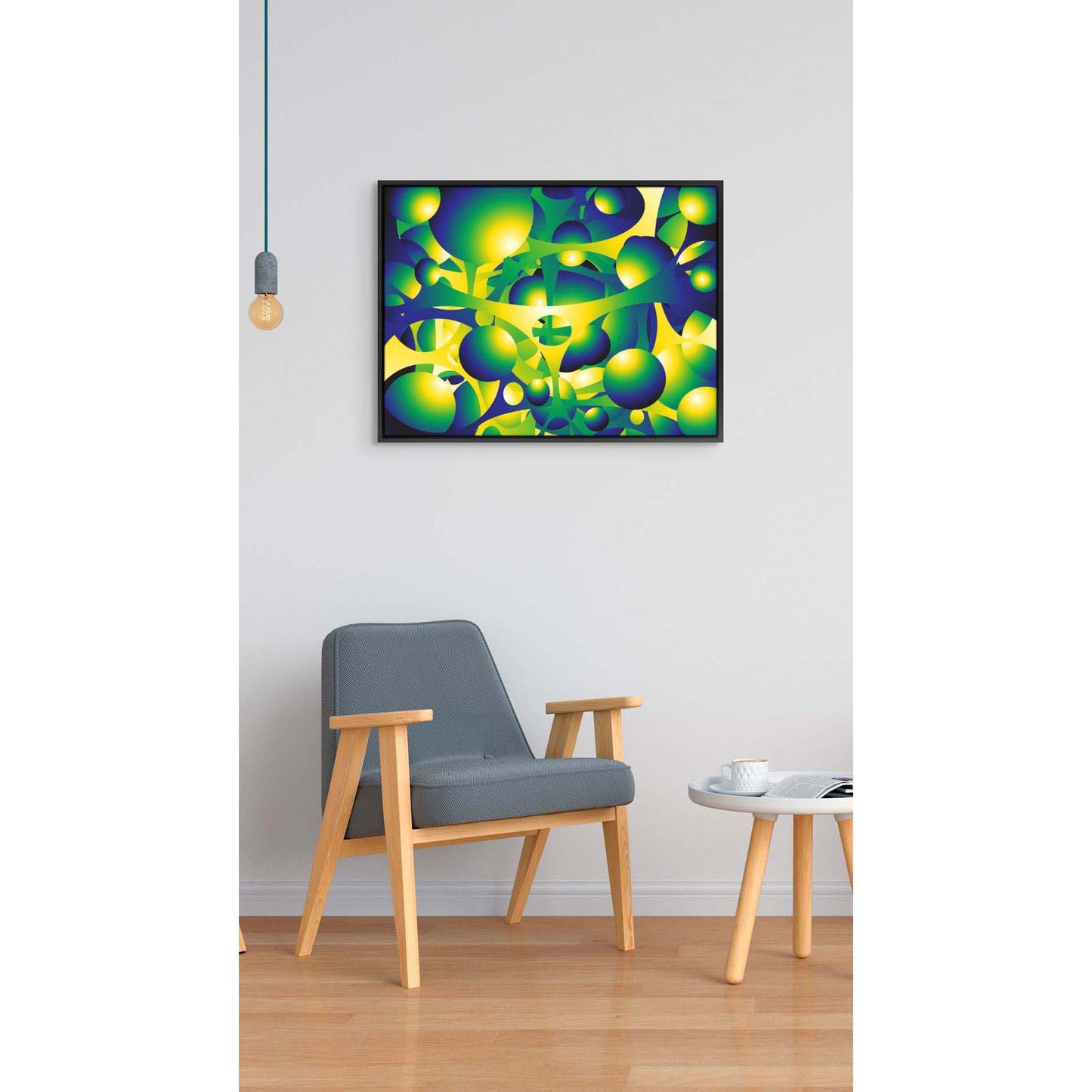 Plasmatic Canvas AR Art Print