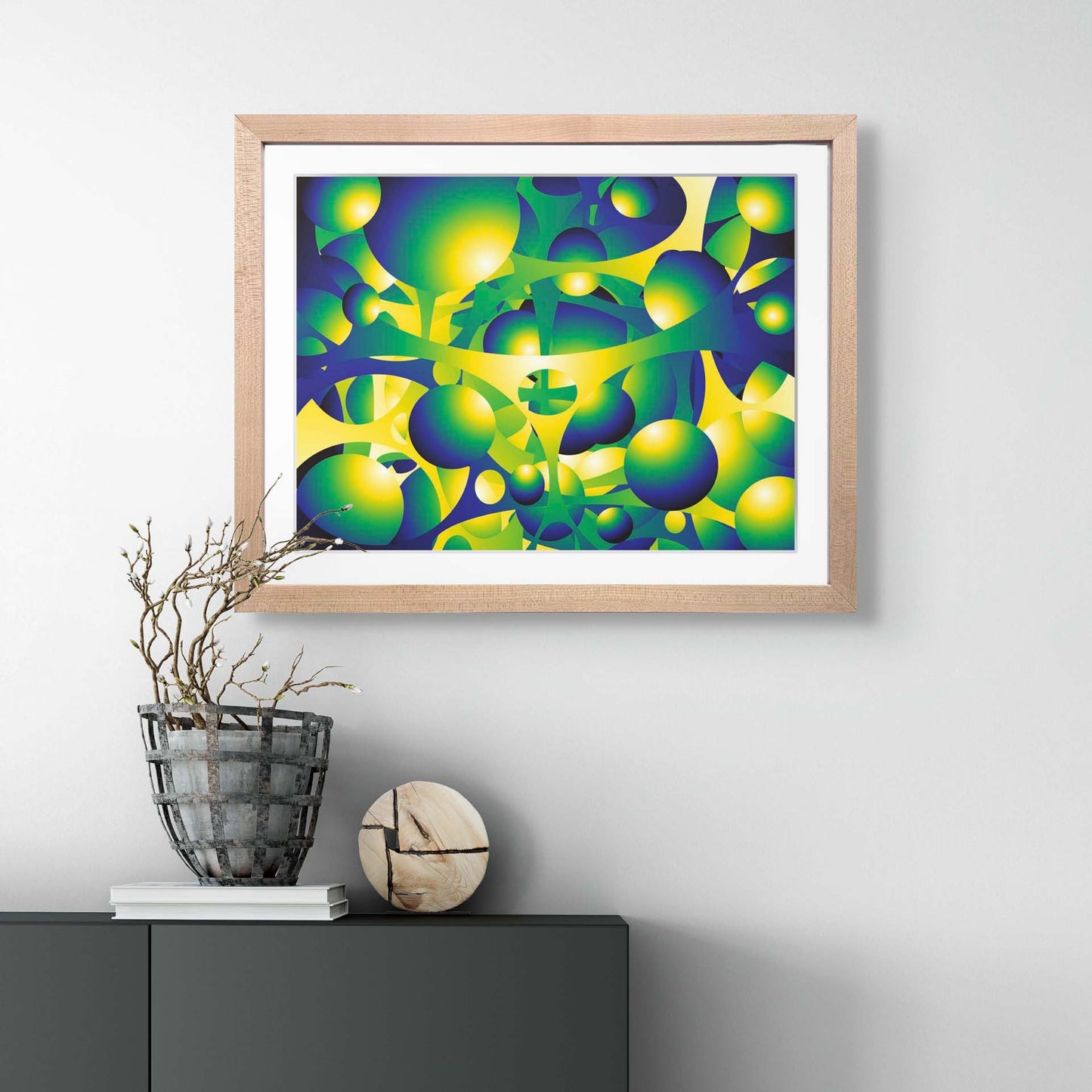 Plasmatic Framed AR Art Print