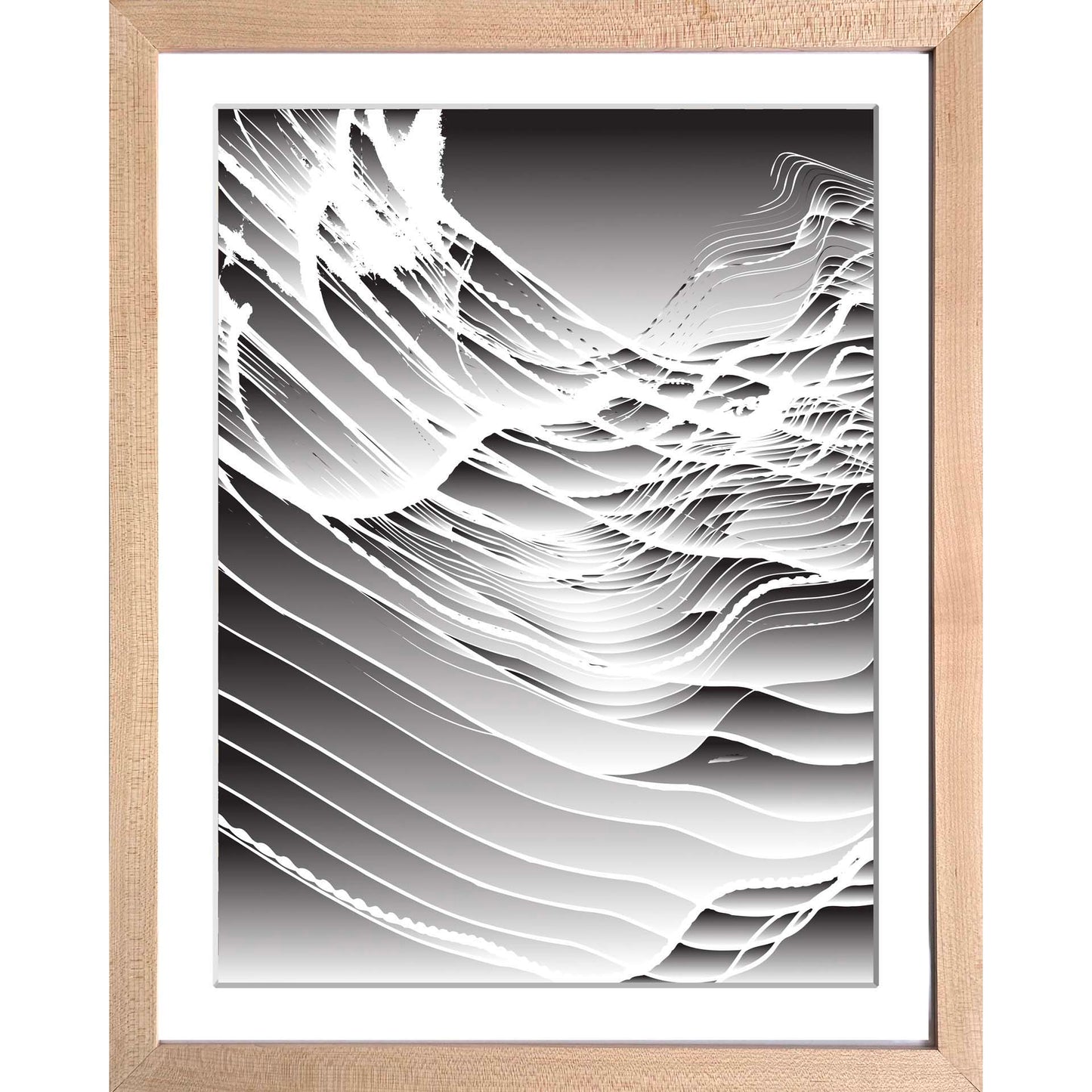 Post Chromatic Framed AR Art Print