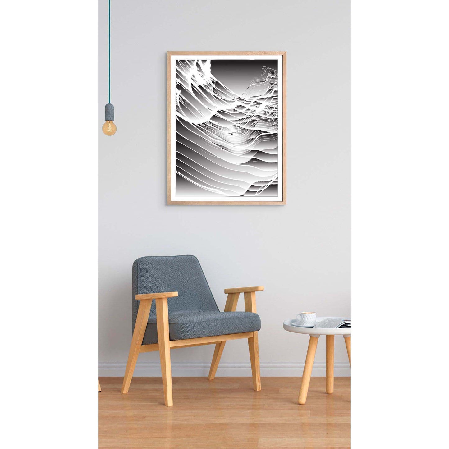 Post Chromatic Framed AR Art Print