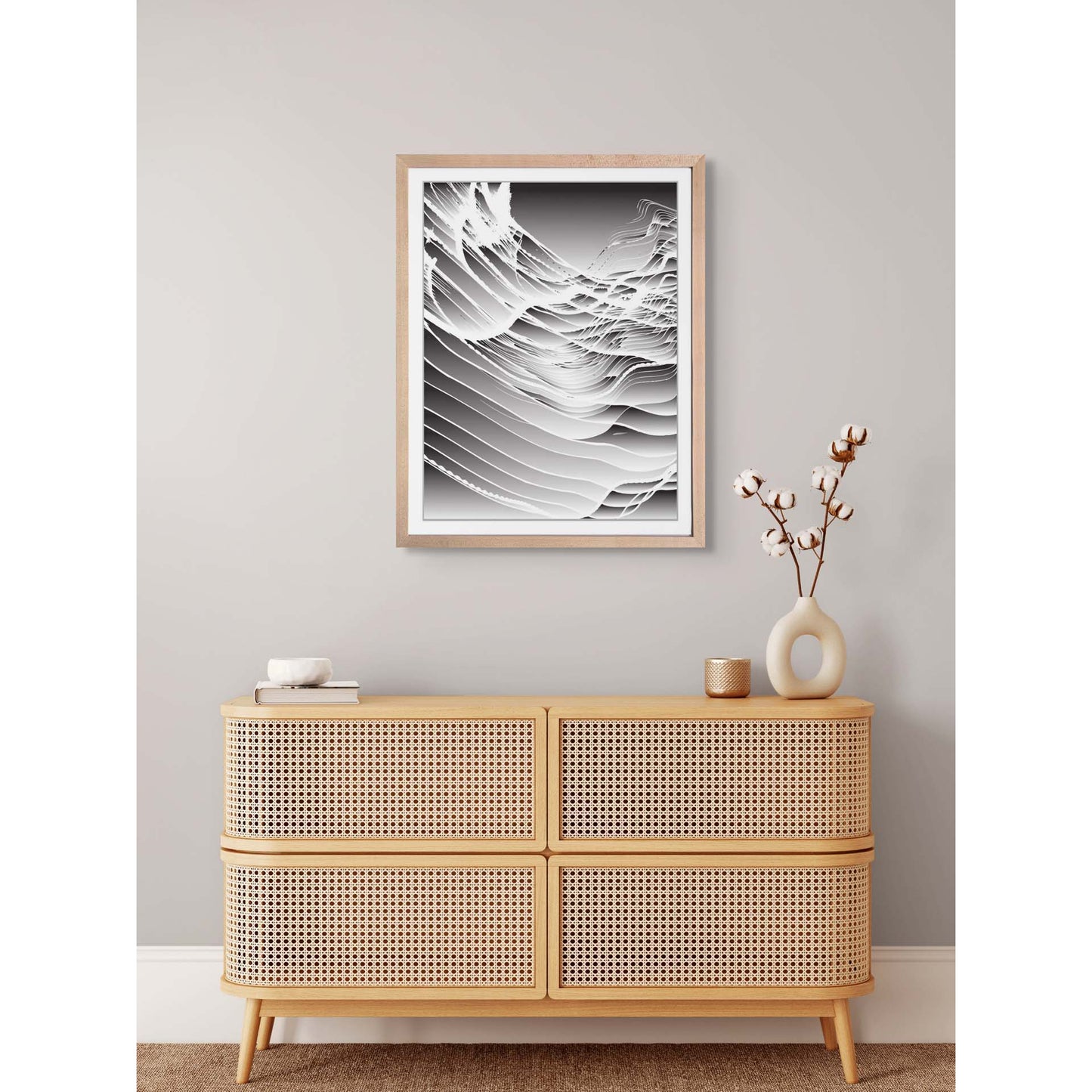 Post Chromatic Framed AR Art Print