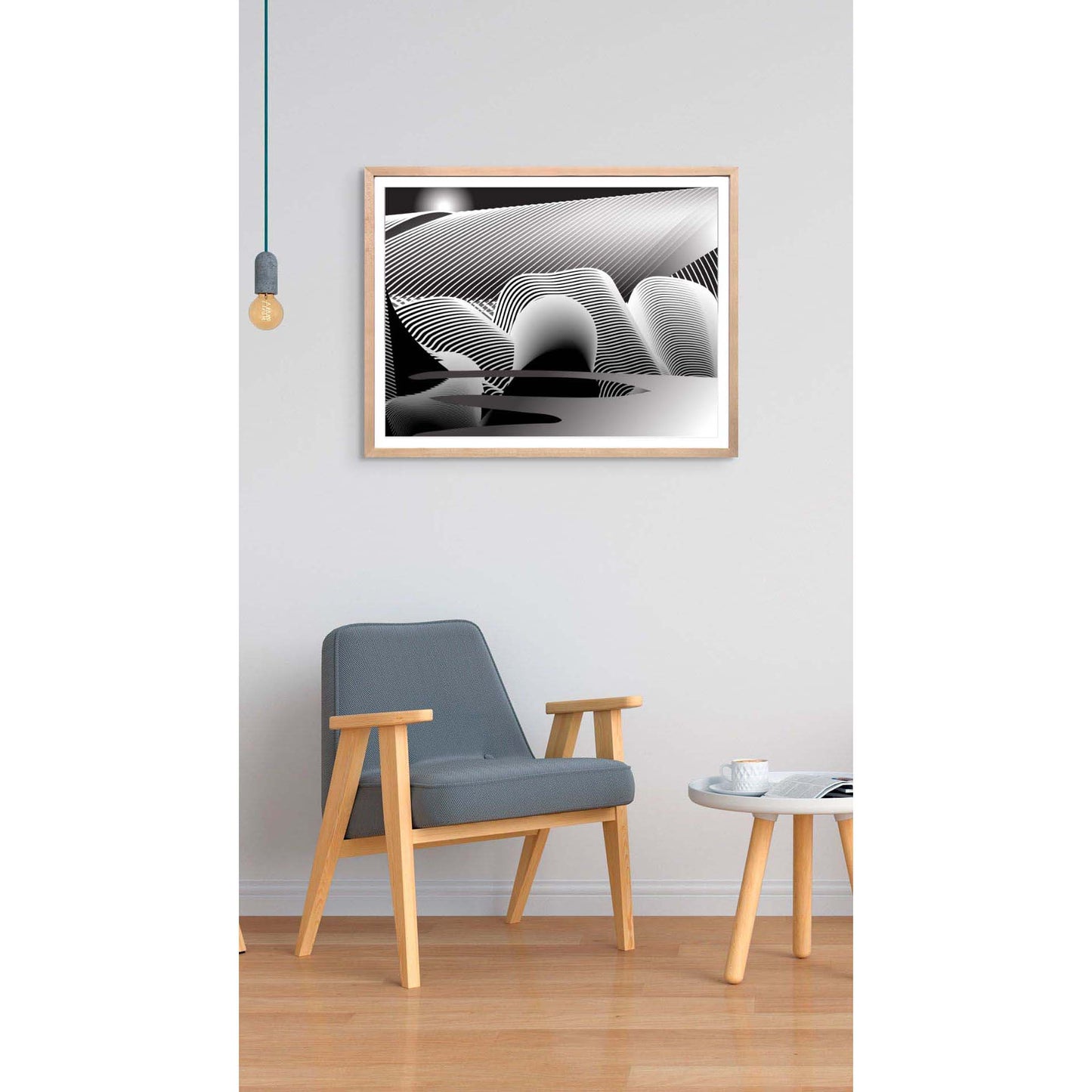 Still Moment Framed AR Art Print