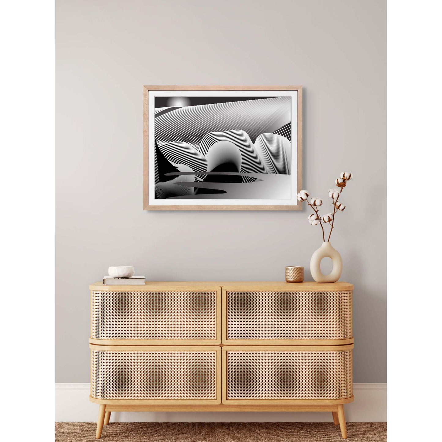 Still Moment Framed AR Art Print