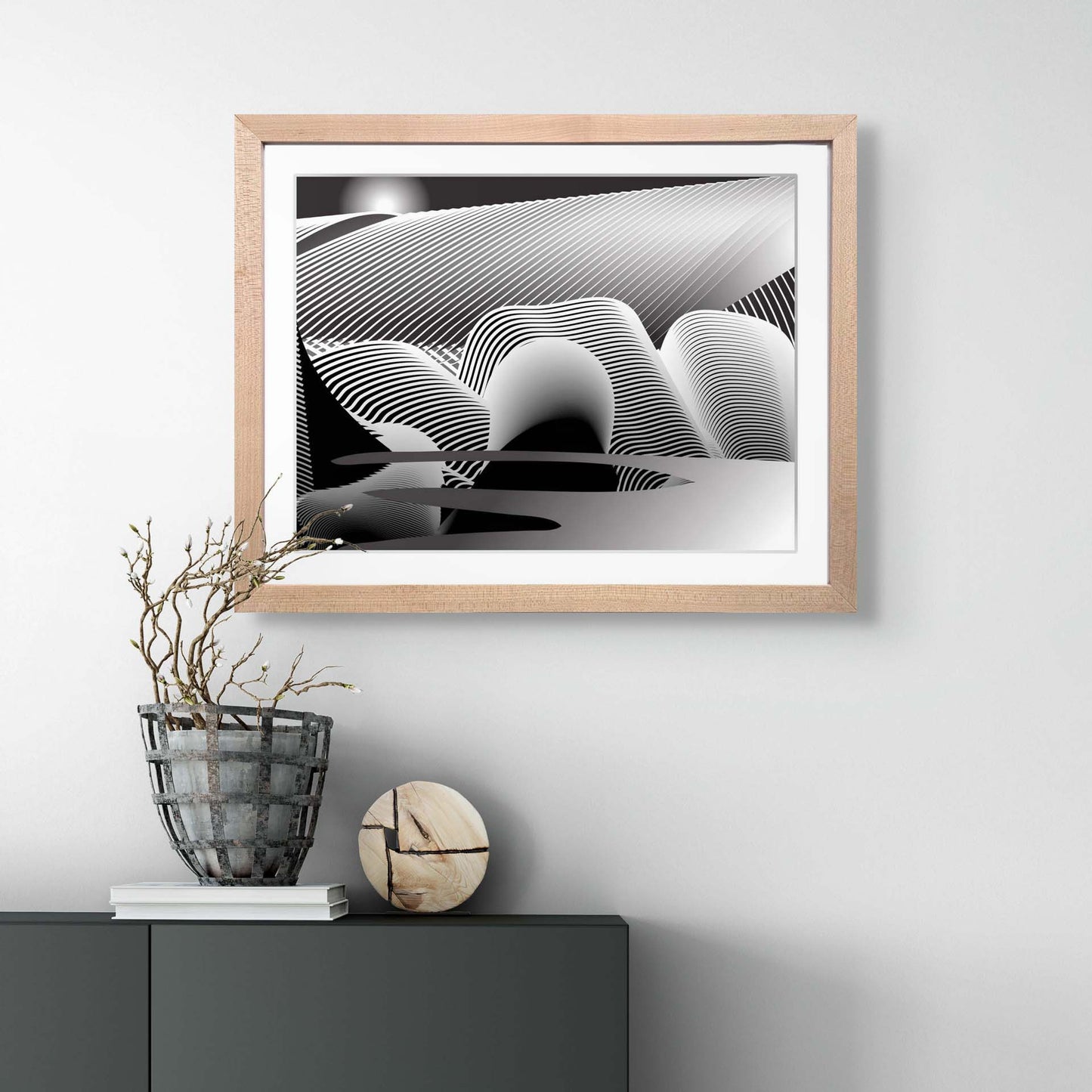 Still Moment Framed AR Art Print