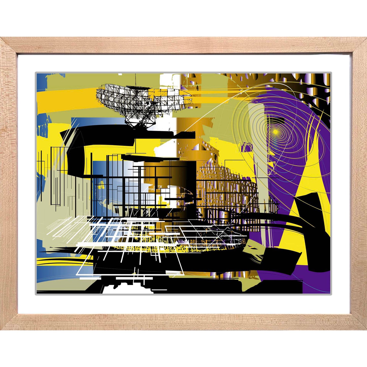 Thoughtwaves Framed AR Art Print