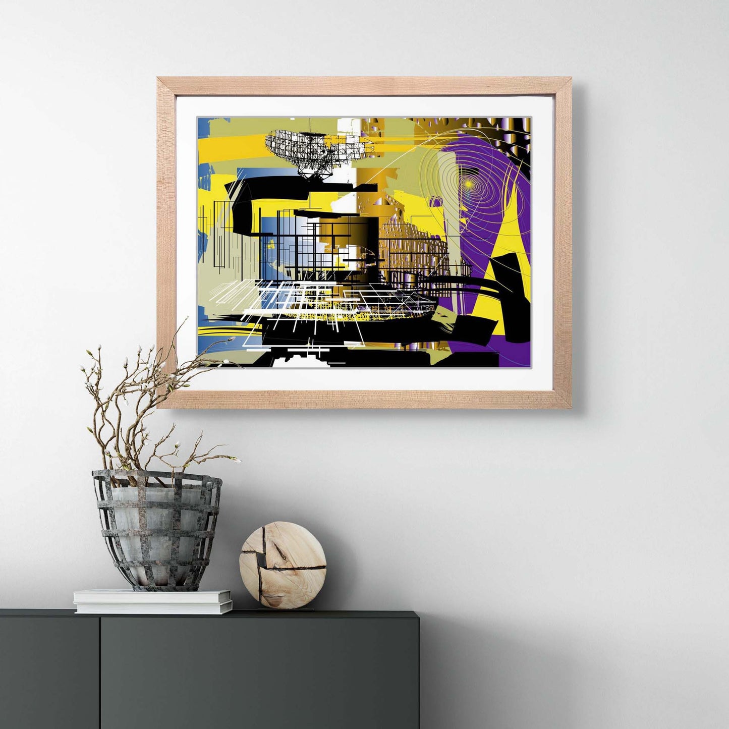 Thoughtwaves Framed AR Art Print